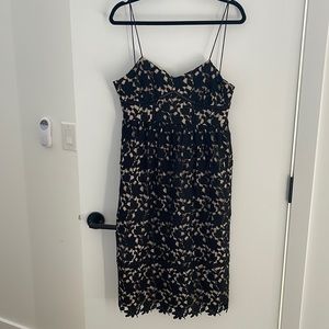 Club Monaco black lace dress - size 00 - worn once!